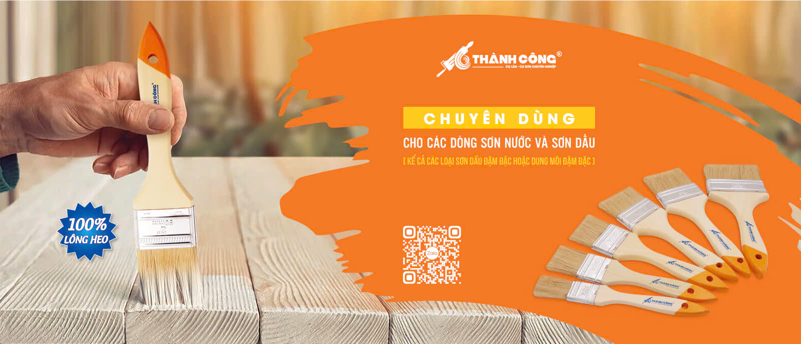 Rulo lăn sơn Thành Công Cọ sơn